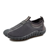Tangnest Men's Mesh Flats 2017 New Lovers Shoes Breathable Network Platform Shoes Men Summer Loafers Size 35-44 XYP007