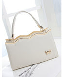 Vogue Star 2017 Hot women messenger bags luxury tote crossbody purses leather clutch handbags famous brands designer bag  LS433