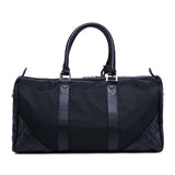 Waterproof Double Zipper Women Travel Bag Large Capacity Bag Female Luggage Travel Duffle Bags With Black