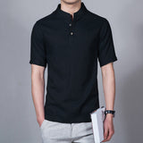 Men's Linen T-shirts 2017 Summer New Mens Brand Shirts For Men Casual Solid Short Sleeve Shirt Jerseys Tee Tshirt Male Tops Boys