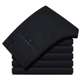 HEE GRAND Men's Pants 2017 Hot Sale Fashion Spring Autumn Casual Loose Straight Mid-Waist Men's Out-wear Trousers MKX1067