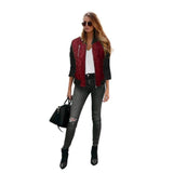 2016 Fashion Winter Flight 3Colors Jacket Ladies Women Coat Clothes Zipper Coat Women Cloths Chaquetas Mujer #SIW