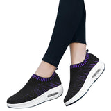 HEE GRAND Women Creppers Breathable Mesh Casual Shoes Woman Platform Swing Flats XWC1193