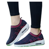 HEE GRAND Women Creppers Breathable Mesh Casual Shoes Woman Platform Swing Flats XWC1193