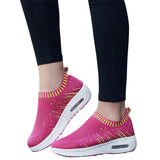 HEE GRAND Women Creppers Breathable Mesh Casual Shoes Woman Platform Swing Flats XWC1193