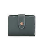 purse female leather Short Wallets Mini Money Purses Fold Bags Women Coin Purse Card Holder billeteras para mujer #LRYW