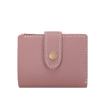 purse female leather Short Wallets Mini Money Purses Fold Bags Women Coin Purse Card Holder billeteras para mujer #LRYW