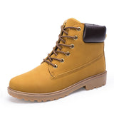 Merkmak 2017 New Women Boots Fashion Zapatos Mujer Ankle Boots for Women Round Toe Shoes Woman Snow Boots Martin Boots Big Size