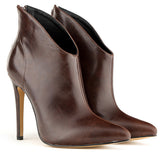 Merkmak Bottes Femmes 2016 Autumn Female Zippler Boots Plus Size High Heels Womens Ankle Boots Woman Pumps Sexy Lady Shoes
