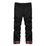 Fashion Men Stylish Designed Straight Skinny Slim Fit Pants Casual Long Trousers