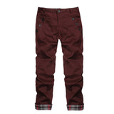 Fashion Men Stylish Designed Straight Skinny Slim Fit Pants Casual Long Trousers