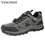 Tangnest  Autumn Men Boots 2018 New Breathable Couple Shoes Male  Casual Waterproof Non-Slip Shoes Man Big Size 36~45 XYD024